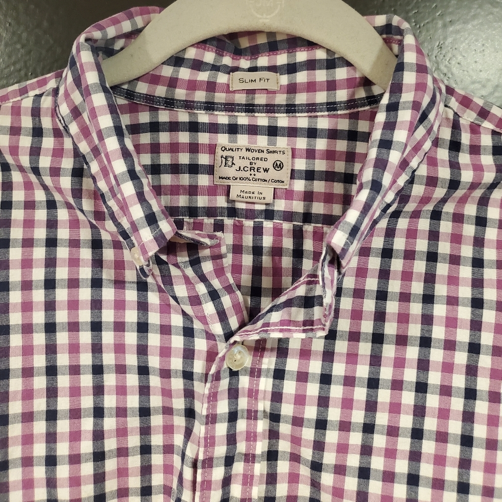 J. Crew Medium Slim Fit Casual Button Down Shirt